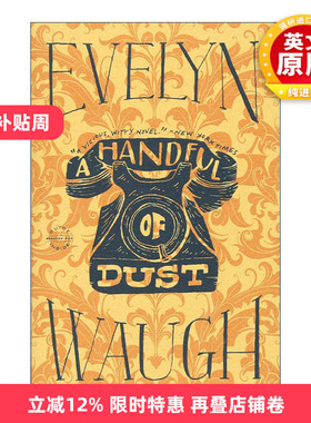 英文原版 A Handful of Dust 一抔尘土 伊夫林·沃 英文版 进口英语原版书籍