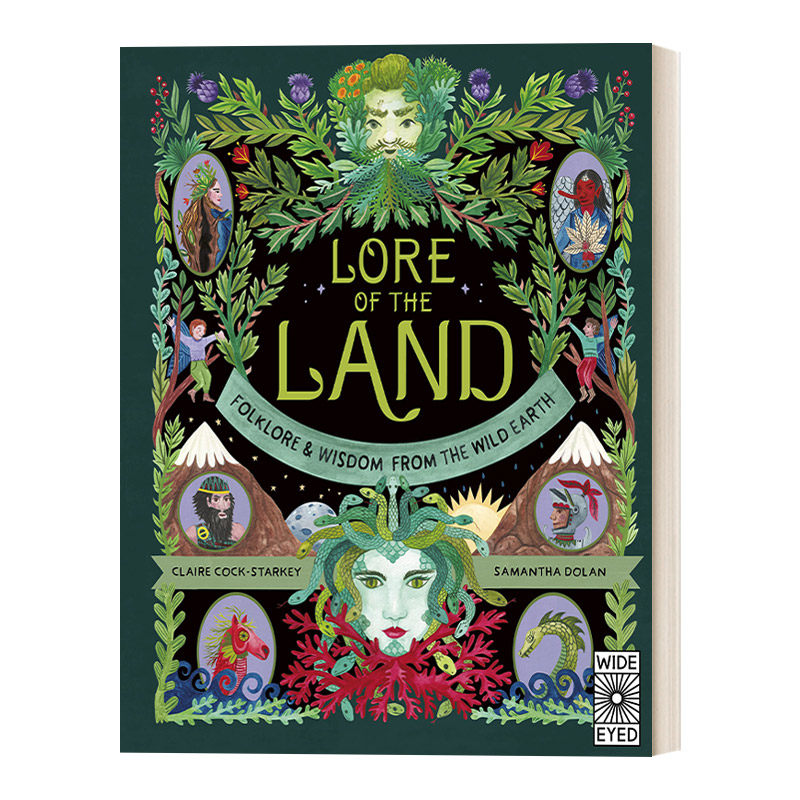 英文原版 The Lore of the Land 大地传说 来自荒野的民间传说与智慧 精装插画故事集 精装 英文版 进口英语原版书籍