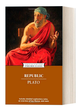 英文原版 Republic 理想国  柏拉图 Enriched Classics系列 英文版 进口英语原版书籍