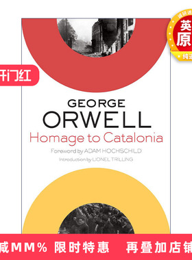 英文原版 Homage to Catalonia 向加泰罗尼亚致敬 乔治奥威尔 英文版 进口英语原版书籍