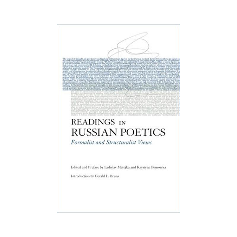 英文原版 Readings in Russian Poetics 俄罗斯诗学读本 形式主义与结构主义观点 Ladislav Matejka 英文版 进口英语原版书籍