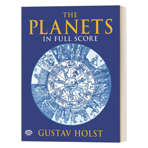 英文原版 The Planets in Full Score 行星全谱 英文版 进口英语原版书籍
