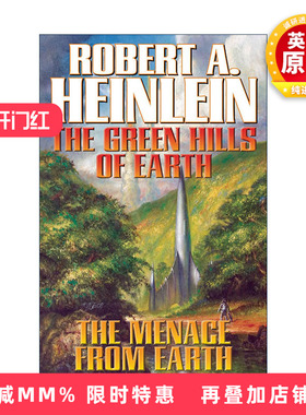 英文原版 The Green Hills of Earth & The Menace from Earth 地球上的绿色山丘 海因莱因 科幻小说 英文版 进口英语原版书籍