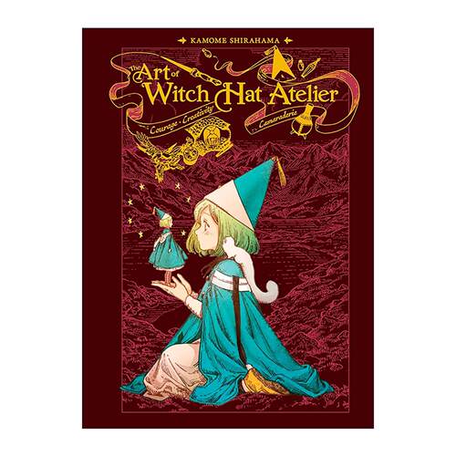 英文原版 The Art of Witch Hat Atelier 尖帽子的魔法工坊 漫画艺术设定集 画集 白滨鸥 精装收藏版 英文版 进口英语原版书籍