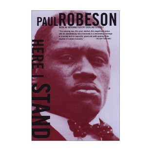 英文原版 Here I Stand 这是我的立场 Paul Leroy Robeson保罗·罗贝森自传 英文版 进口英语原版书籍