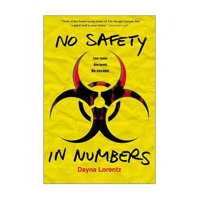 英文原版 No Safety in Numbers 没有安全的数字 青少年科幻小说 Dayna Lorentz 英文版 进口英语原版书籍