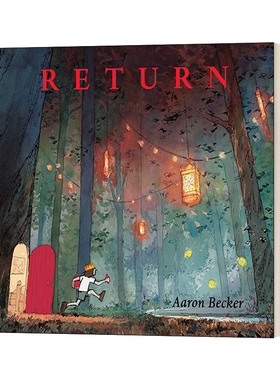 英文原版 Aaron Becker's Wordless Trilogy 03 Return 不可思议的旅程三部曲03 回归之夜 精装绘本 凯迪克奖得主 英文版 进口书籍