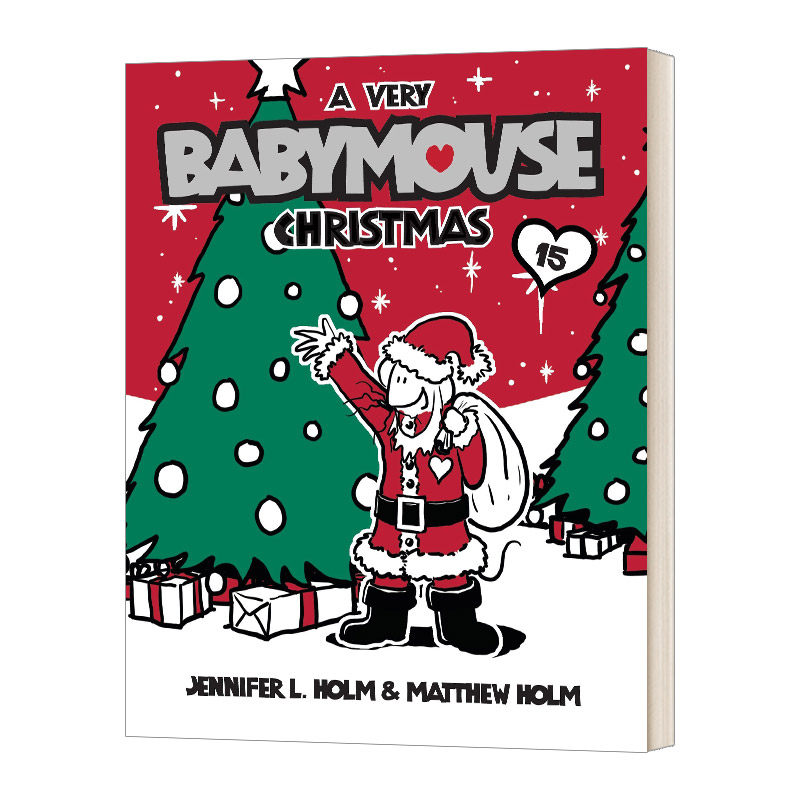 英文原版 babymouse #15 a very babymouse 老鼠宝宝系列15 超级老鼠