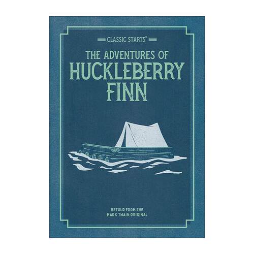 英文原版 Classic Starts The Adventures of Huckleberry Finn 开始读经典 哈克贝利费恩历险记 英文版 进口英语原版书籍