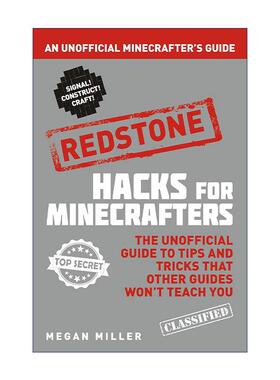 英文原版 Hacks for Minecrafters Redstone 我的世界非官方指南 红石篇 英文版 进口英语原版书籍