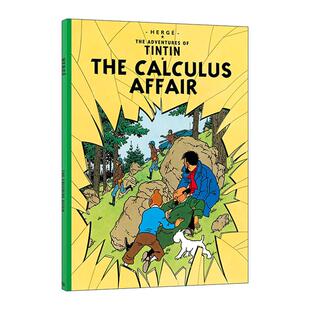 丁丁历险记之卡尔库鲁斯案件 The Calculus 英文原版 儿童精装 进口英语原版 英文版 Adventures 书籍 Tintin 漫画 Affair