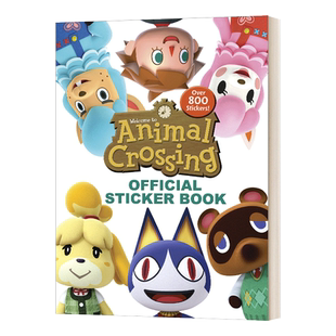 英文原版 Animal Crossing Official Stick Book 动物森友会官方贴纸书 英文版 进口英语原版书籍