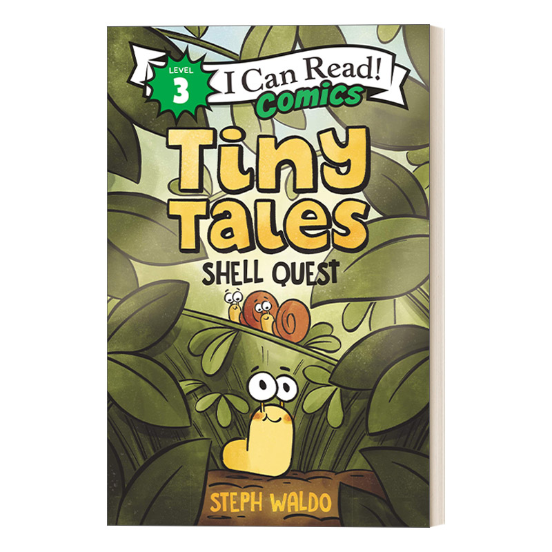 英文原版 Tiny Tales Shell Quest 微故事 贝壳探险 I Can Read Comics Level 3 分级阅读儿童漫画 英文版 进口英语原版书籍