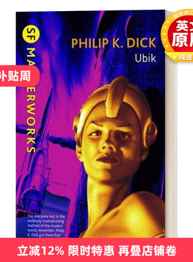英文原版小说 Ubik 科幻大师系列 尤比克 菲利普 迪克 英文版 进口英语原版书籍