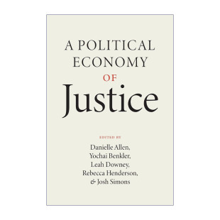 政治经济学 Justice 英文原版 Danielle 进口英语原版 Economy 英文版 Political 书籍 Allen 正义