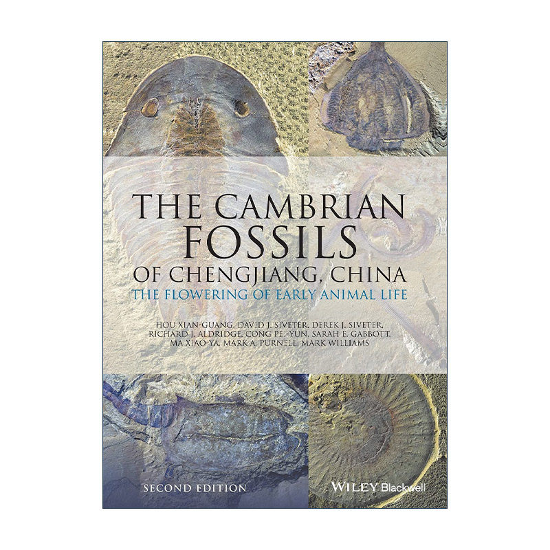英文原版 The Cambrian Fossils of Chengjiang China 中国澄江寒武纪化石 精装第2版 英文版 进口英语原版书籍图片