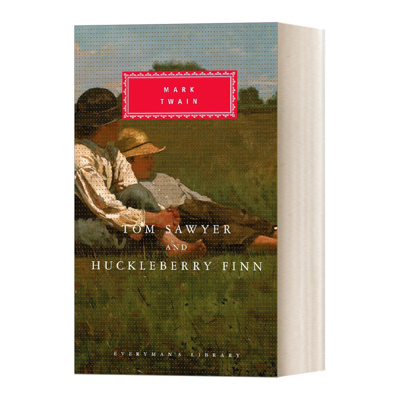 英文原版 Tom Sawyer and Huckleberry Finn 汤姆索亚与哈克贝利芬 人人图书馆精装收藏版 Mark Twain马克吐温 英文版 进口英语书