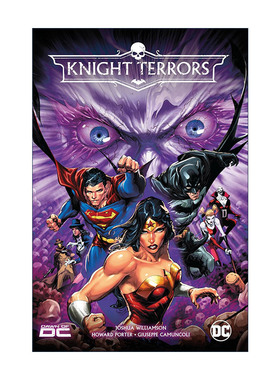 英文原版 Knight Terrors 恐怖骑士 骑士惊魂 DC漫画 蝙蝠侠 超人 精装 Joshua Williamson 英文版 进口英语原版书籍