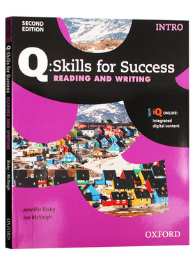 牛津学术英语成功系列读写教材初级 英文原版 Oxford Q Skills for Success Reading and Writing Intro Level 英文版进口原版书籍