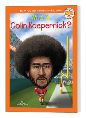英文原版 Who Is Colin Kaepernick 谁是科林 卡佩尼克 美国橄榄球运动员 英文版 进口英语原版书籍
