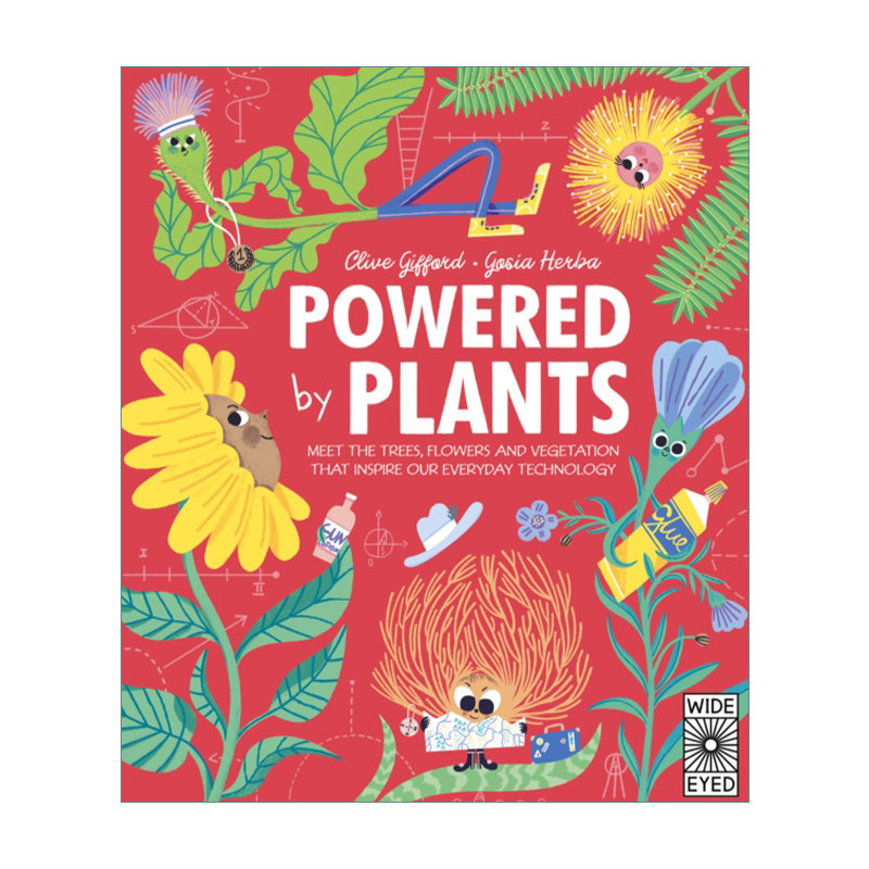 英文原版绘本 Powered by Plants 由植物提供动力 儿童英语精装绘本 英文版 进口英语原版书籍
