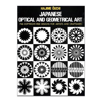 英文原版 Japanese Optical and Geometrical Art 日本光学与几何艺术 装饰设计素材图册 英文版 进口英语原版书籍