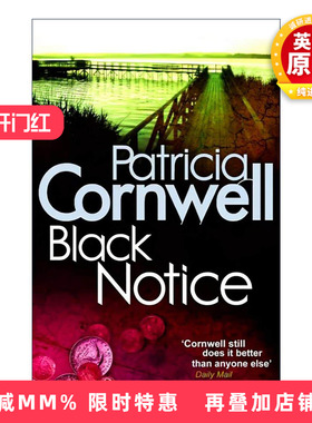 英文原版 Black Notice 首席女法医10 黑色通告 惊悚悬疑犯罪小说 Patricia Cornwell 英文版 进口英语原版书籍