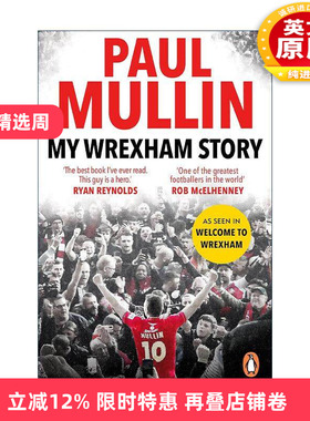 英文原版 My Wrexham Story 我的雷克瑟姆故事 英超球星保罗·穆林自传 英文版 进口英语原版书籍