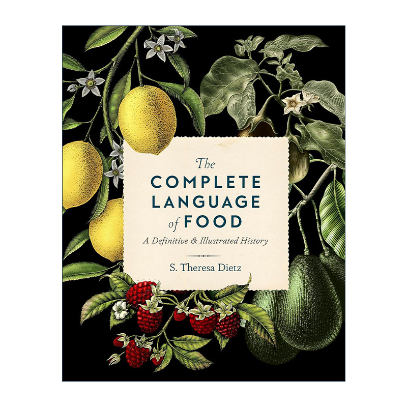 英文原版 The Complete Language of Food 图解食材百科全书 精装 英文版 进口英语原版书籍