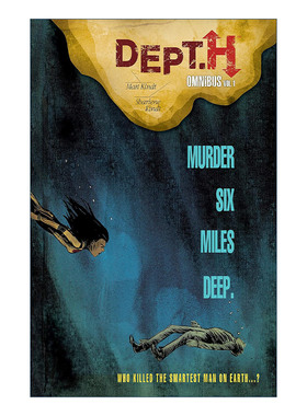 英文原版 Dept H Omnibus Volume 1 H部精选集 卷一 Dark Horse黑马漫画 Mind MGMT作者Matt Kindt 英文版 进口英语原版书籍