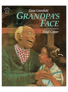 英文原版 Grandpa's Face 爷爷的脸 儿童亲情绘本 Eloise Greenfield 英文版 进口英语原版书籍
