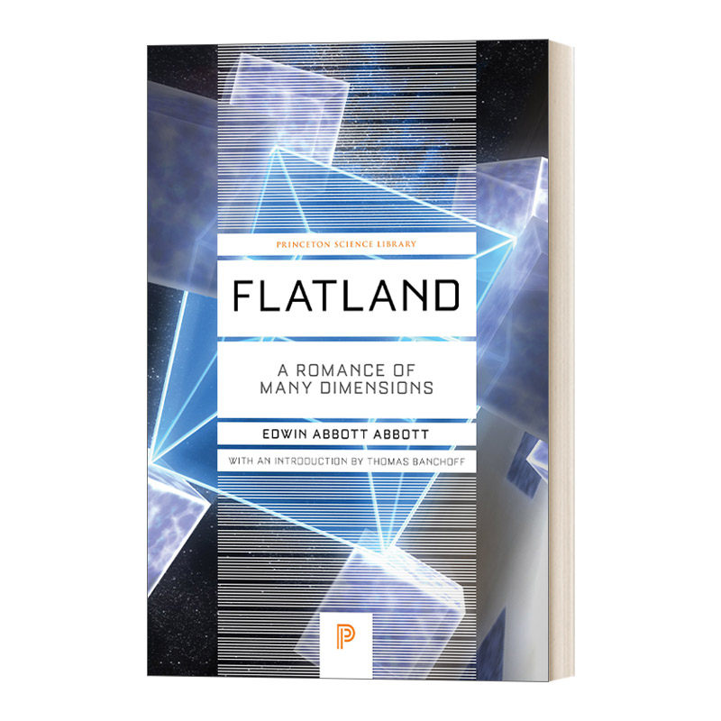 英文原版 Flatland A Romance of Many Dimensions 平面国 多维空间传奇往事 Edwin Abbott Abbott 英文版 进口英语原版书籍