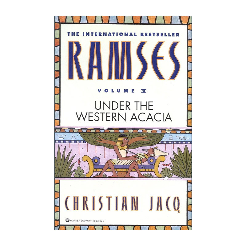 英文原版 Ramses Volume V 洋槐树下 拉美西斯五部曲之五 克里斯蒂安·贾克 英文版 进口英语原版书籍
