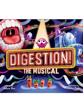 英文原版 Digestion The Musical 消化过程 音乐剧形式 精装科普 英文版 进口英语原版书籍