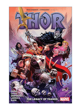 英文原版 Thor By Donny Cates Vol.5 The Legacy Of Thanos 雷神托尔 卷五 索尔 漫威漫画 复仇者联盟 英文版 进口英语原版书籍