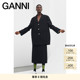 外套 GANNI女装 翻领金属扣饰棉质西装 F6990099