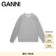GANNI女装 蝴蝶logo运动衫 圆领休闲卫衣T3680921