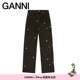 高腰直筒牛仔裤 A1100161979 Disney 小花图案基础款 GANNI
