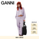 GANNI女装 T3684712 卫衣 淡短款 运动廓形连帽衫