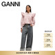上衣 A1040084868 粉色条纹优雅飞袖 衬衫 秋冬新品 GANNI女装