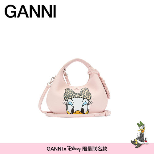 【GANNI x Disney】趣味黛丝图案BOU BAG手袋手拎包 B2070096868