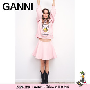 黛丝印花宽松休闲连帽长袖 Disney 卫衣A1060035868 GANNI
