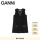 GANNI女装 灯芯绒链条装 饰背心裙马甲裙W0356099
