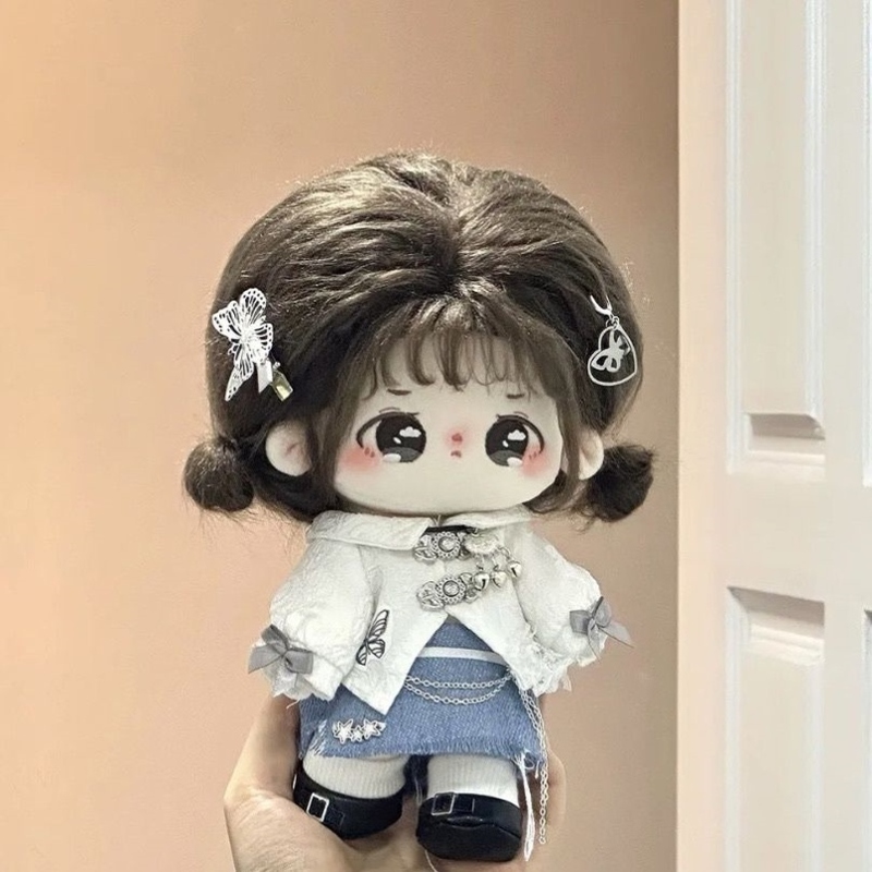 棉花娃娃女20cm可换装玩偶20厘米可爱衣服送女生闺蜜生日礼品娃衣