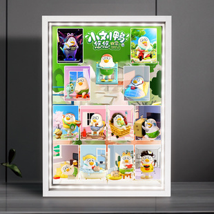 泡泡玛特POP MART小刘鸭悠悠日常系列盲盒手办收纳场景展示盒相框