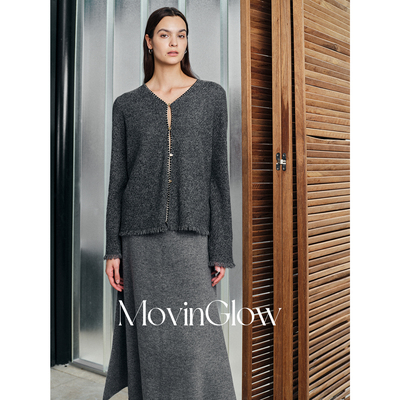 MovinGlow | 康朋街 康宝莱美利奴羊毛花纱 手钩织带轻薄针织衫