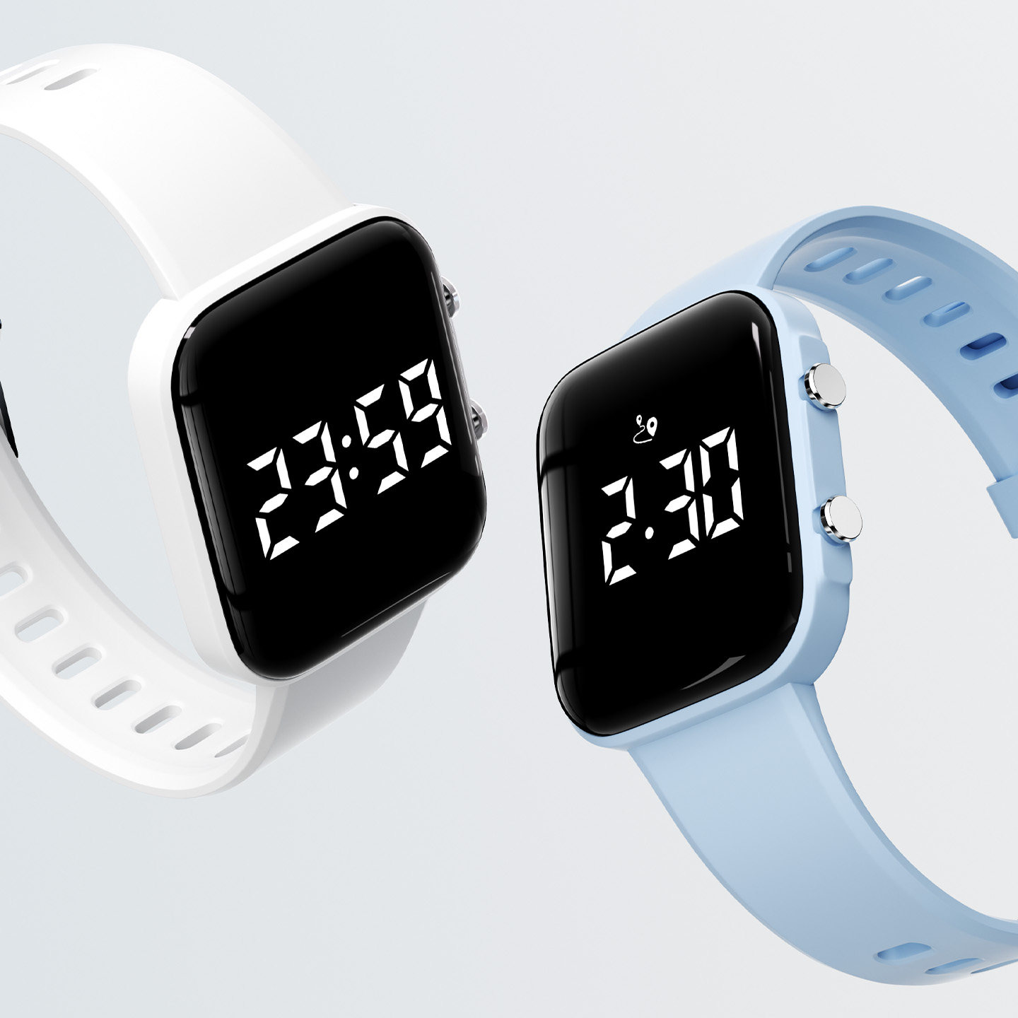 手表女款学生ins风小众2025正流行高中女生高颜值简约运动电子表