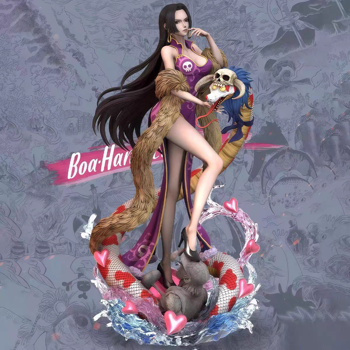 海贼王 女帝汉库克【限定】动漫GK周边二次元美少女模型摆件手办