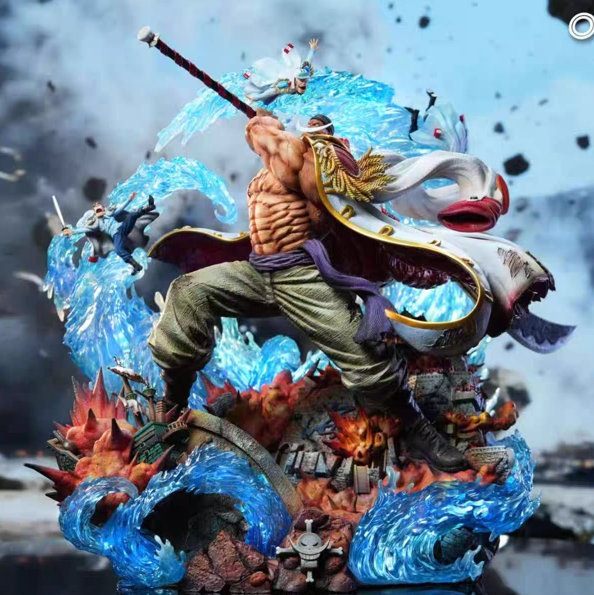 限量款海贼王手办大型福袋盲盒白胡子黑胡子路飞娜美动漫景品模型