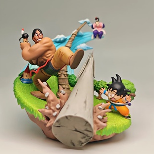 七龙珠手办限量款小悟空神龙贝吉塔龙拳布罗利摆件雕像盲盒玩具